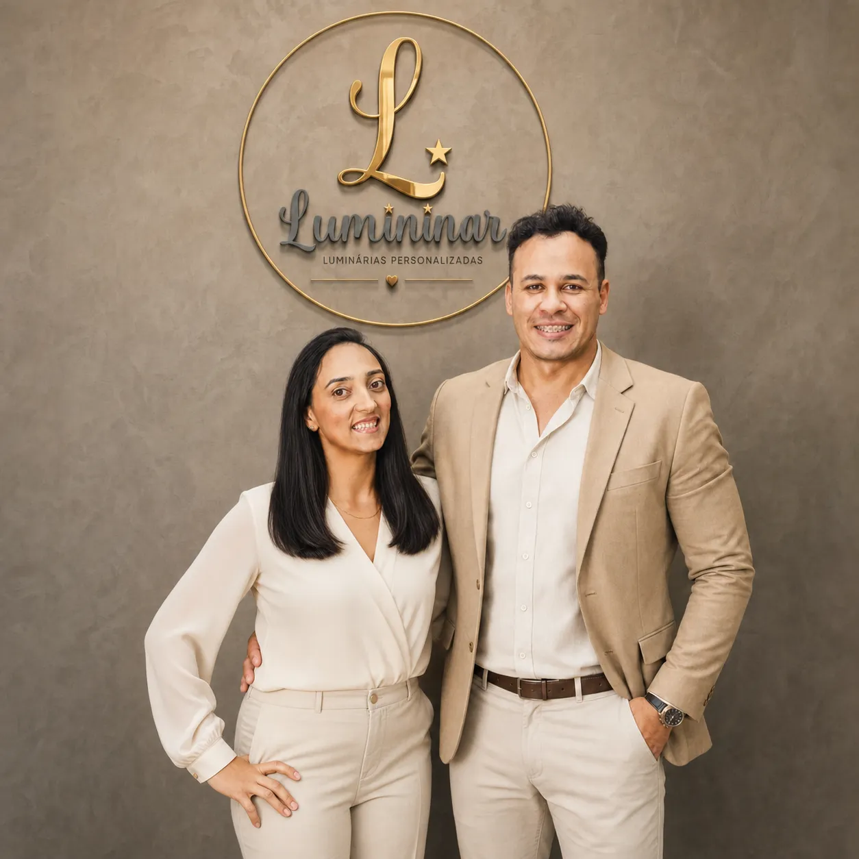 Casal fundador da Lumininar